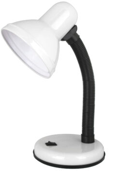Ultraflash UF-301 С01 белый (Светильник настольный, 230В, 60Вт, E27)