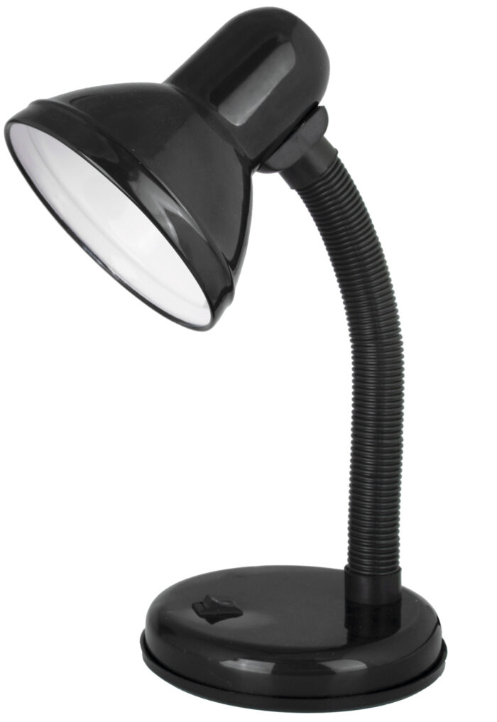 Ultraflash UF-301P С02 черный (Светильник настольный, 230В, 60Вт, E27)