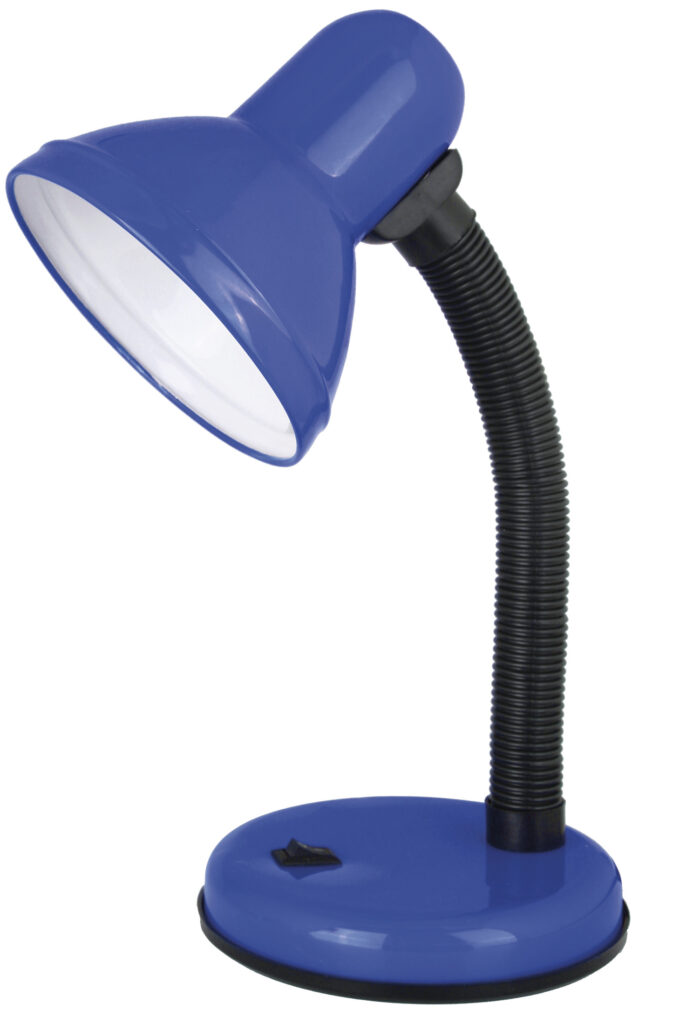 Ultraflash UF-301P С06 синий (Светильник настольный, 230В, 60Вт, E27)