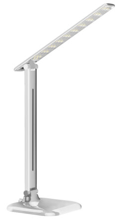 Ultraflash UF-716  C01 белый (Led, светильник настольный, 11Вт, 6000К, 3 ур.яркости)