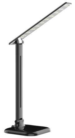 Ultraflash UF-716  C02 черный (Led, светильник настольный, 11Вт, 6000К, 3 ур.яркости)