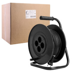 DEMMAX SKR 4x20 (модель SKR-4-20, катушка 4 гнезда, 20м, 2200 Вт, ПВС2х0,75) 2 шт. в кор.