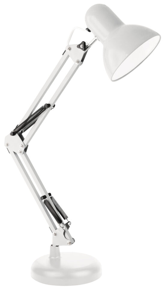 Ultraflash UF-313 С01 белый (Светильник настольный, 230В, 60Вт, E27)