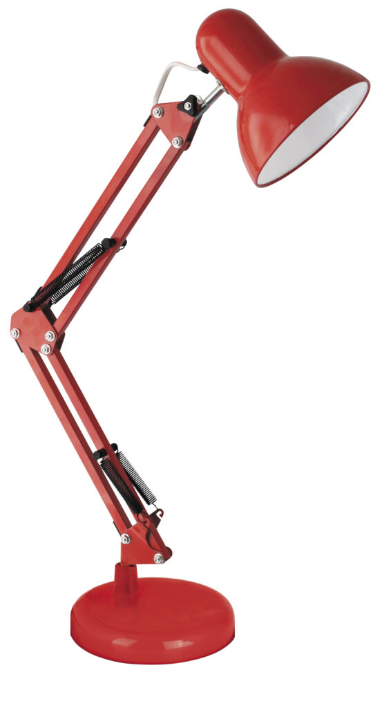 Ultraflash UF-313 С04 красный (Светильник настольный, 230В, 60Вт, E27)