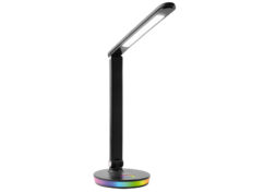 Ultraflash UF-822 C02 черный (Led, светильник настольный, 7Вт, димм., 3 цвет.темп., RGB ночник)