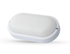 Ultraflash LBF-0412 C01 (Св-к LED ЖКХ влагозащищённый, 12 Вт, IP65, 220В, 4000К, овал)