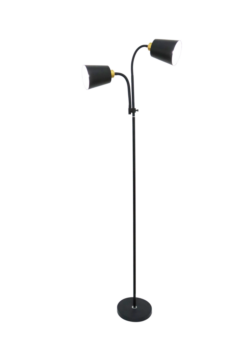 Ultraflash UF-404 C02 черный (Свет-к напольный, торшер, цоколь Е27)