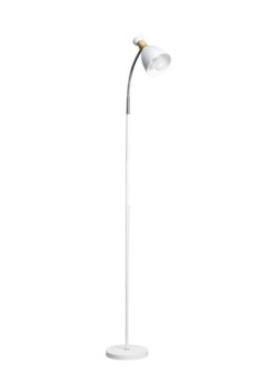 Ultraflash UF-405 C01 белый (Свет-к напольный, торшер, цоколь Е27)