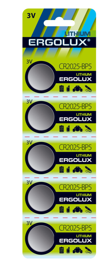ERGOLUX / Дисковые батарейки