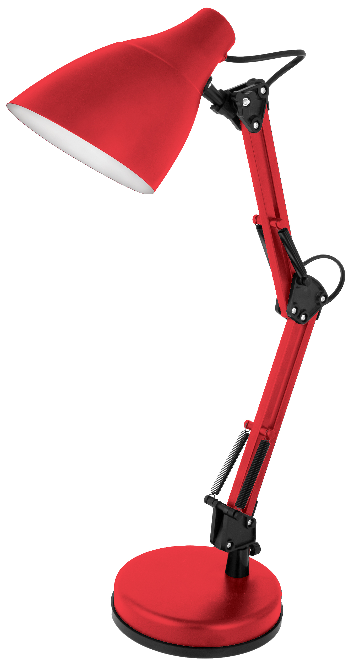 Camelion KD-331 C04 красный (Светильник настольный, 230V, 40W, E27)