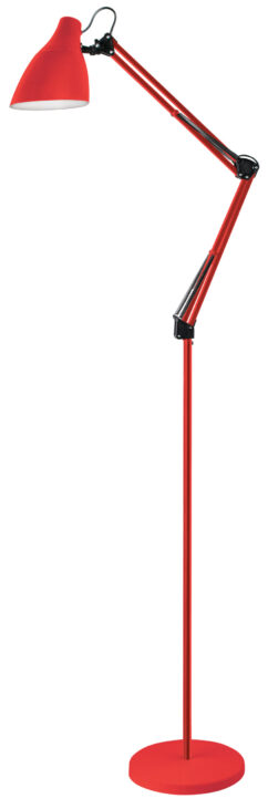 Camelion KD-332  C04 красный (Светильник напольный, торшер, 230V, 40W, E27)