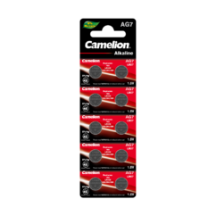 Camelion G 7  BL-10 Mercury Free (AG7-BP10(0%Hg), LR57, LR926 батарейка для часов)