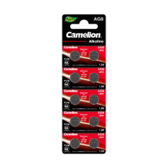 Camelion G 8 BL-10 Mercury Free (AG8-BP10(0%Hg), LR55, LR1120 батарейка для часов)