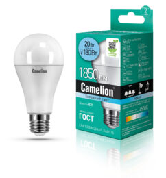 Camelion LED20-A65/845/E27 (Эл.лампа светодиодная 20Вт 220В)
