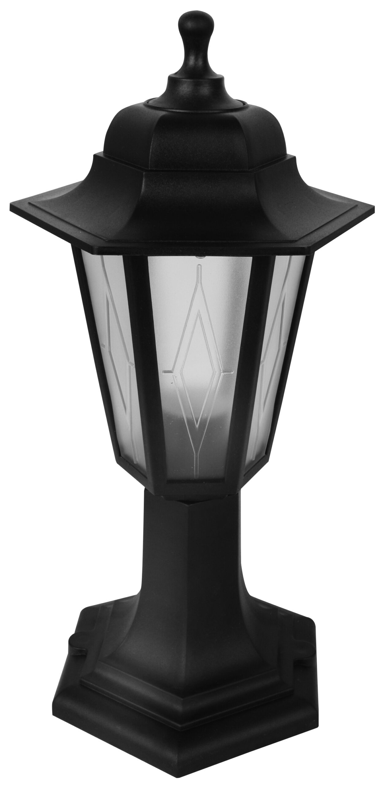 Camelion PP4104 C02 НТУ 06-60-001 У1 "Оскар1" черный (Св-к садово-парк., 6-гран., пластик+пластик