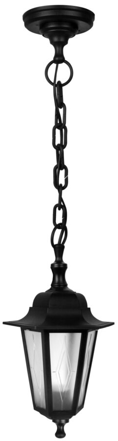 Camelion PP4105 C02 НСУ 06-60-001 У1 "Адель1" черный (Св-к садово-парк., 6-гран., пластик+пластик