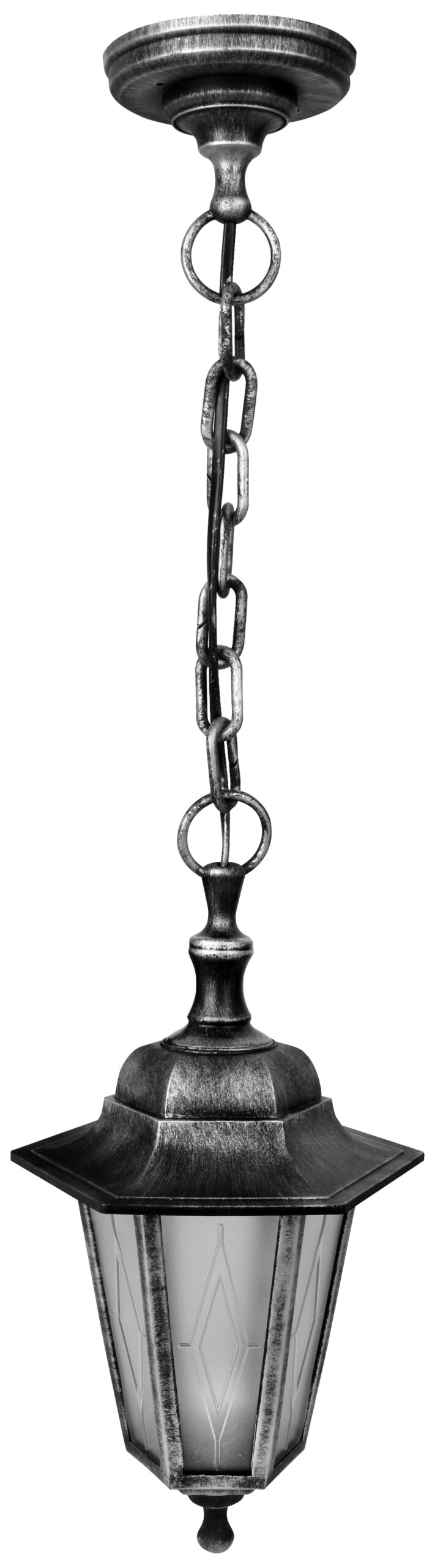 Camelion PP4105 C42 НСУ 06-60-001 У1 "Адель1" черн.+серебро (Св-к садово-парк., 6-гран., пластик+п