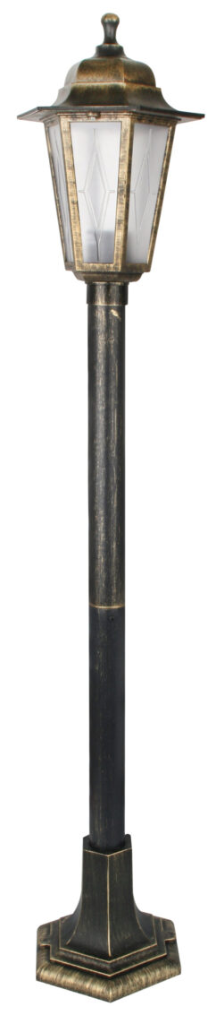 Camelion  PP6101 C64 НТУ 06-60-002 У1 "Оскар 3" черн.+бронза (Св-к-столб садово-парк., 1 метр, 6-гра