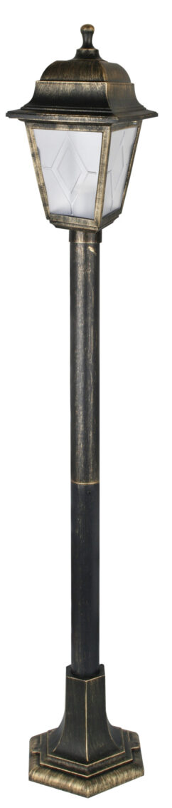 Camelion  PP6201  C64 НТУ 04-60-002 У1 "Оскар 4" черн.+бронза (Св-к-столб садово-парк., 1 метр, 4-гр