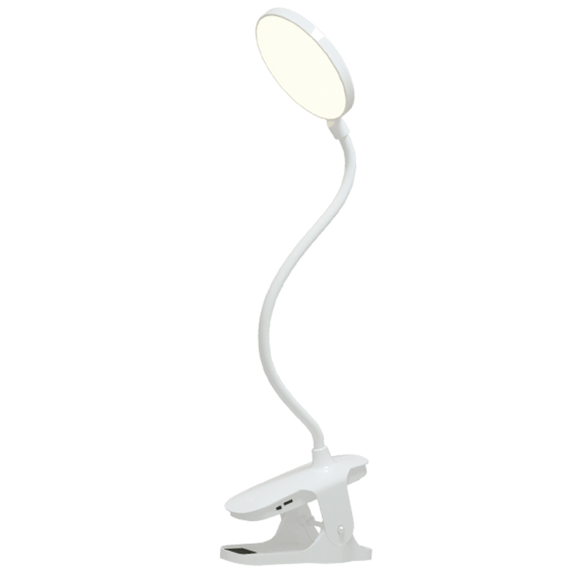 Ultraflash UF-747 C01 белый (Led, светильник настольный, 6Вт, 6000K, 3 ур.яркости)