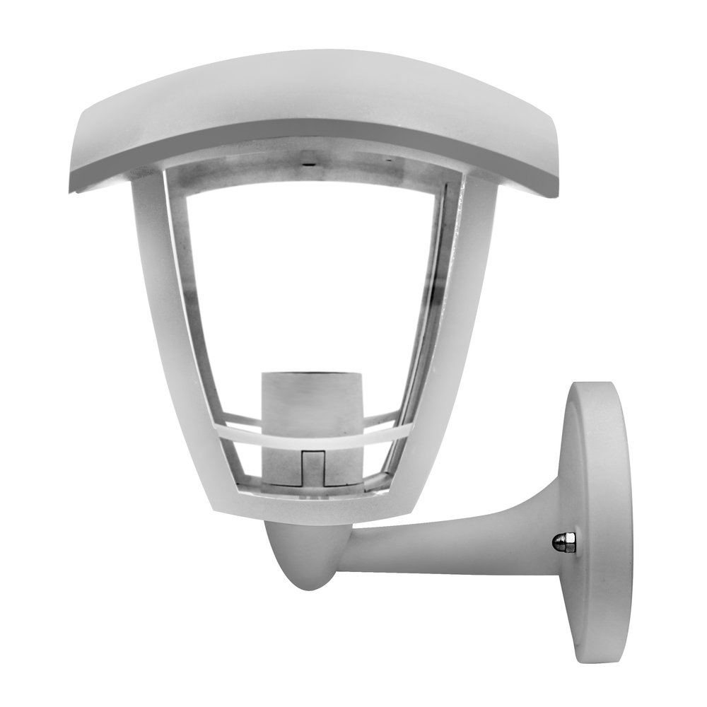 Camelion PP5201 С09 НБУ 07-60-001 У1 «Дели» серый (Св-к сад.-парк., 4-гран., пластик, 230В, 60Вт)