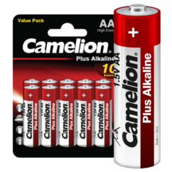 Camelion Plus Alkaline LR03 BL-10 (LR03-BP10, мизинчиковая батарейка ААА 1.5В)