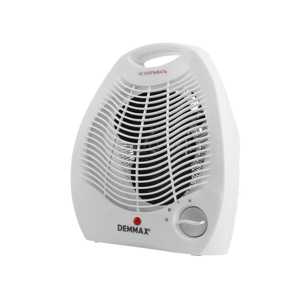 DEMMAX DMX-FH01-C01 белый (тепловентилятор, 220-240 В, 1000/2000 Вт)