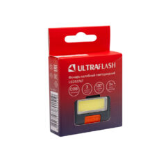 Ultraflash LED53767 (фонарь налоб, черн, COB, 3 реж, 3XAAA, пласт, кор)