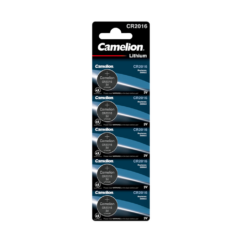 Camelion CR2016 BL-5 (CR2016-BP5, батарейка литиевая,3V)