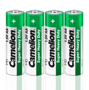 Camelion Green R6P SR-4 (R6P-SP4G, пальчиковая батарейка АА 1.5В)