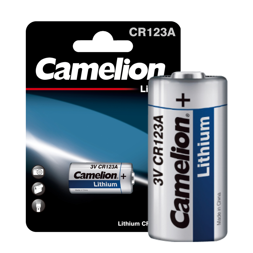Camelion Lithium CR123A BL-1 (CR123A-BP1, батарейка фото,3В)