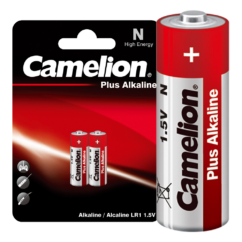 Camelion Plus Alkaline BL-2 LR1 (LR1-BP2, батарейка,1.5В)