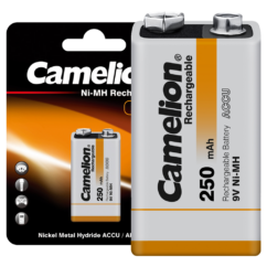 Camelion 9V-250mAh Ni-Mh BL-1 (NH-9V250BP1, аккумулятор,9В)
