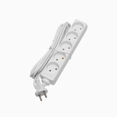 Volsten S 5x3 (э/удл. 5 гн. 3 м., 10А, 2200 Вт, ПВС2х0,75)